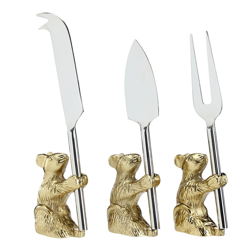 Mice Cheese Knives - Set of 3