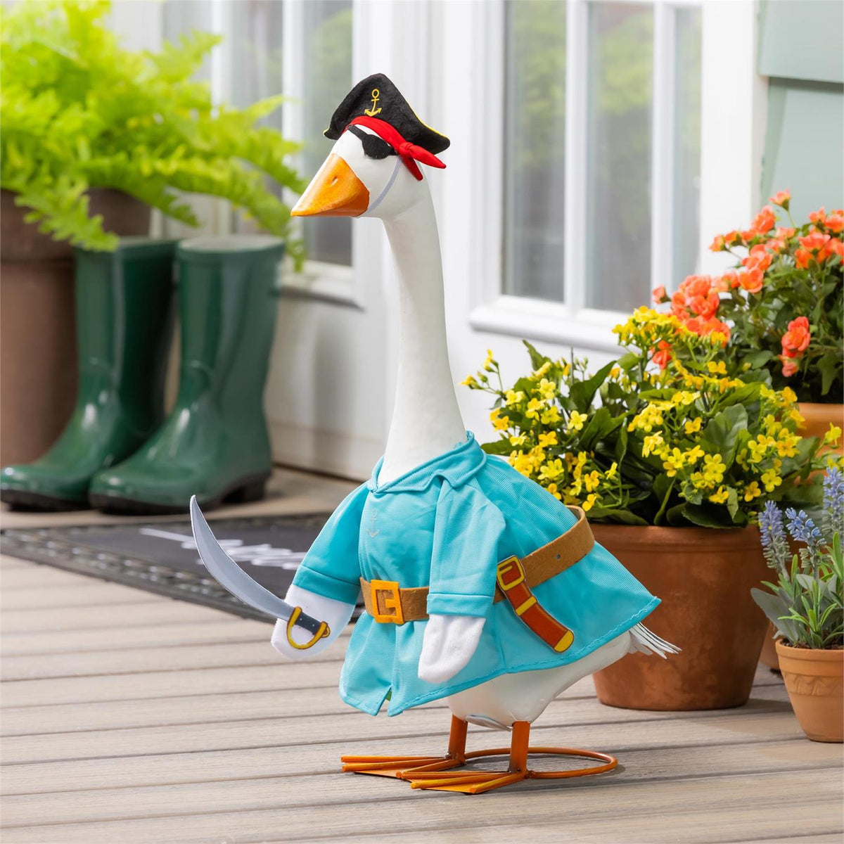 Porch Goose Outfit - Pirate