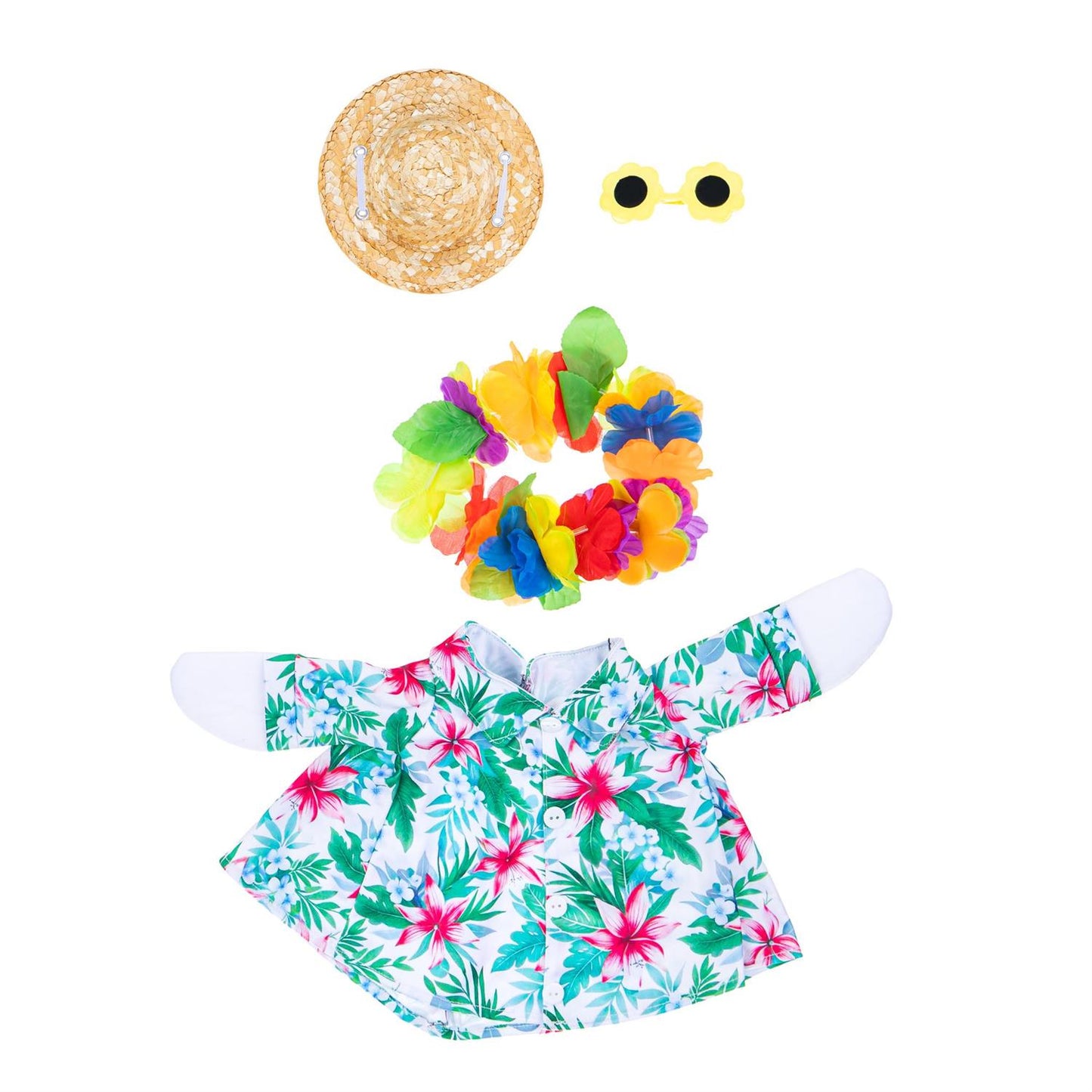 Porch Goose Outfit - Hawaiian Vacation