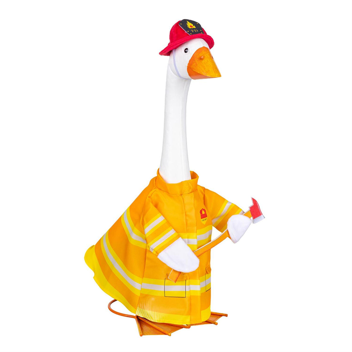 Porch Goose Outfit - Firefighter