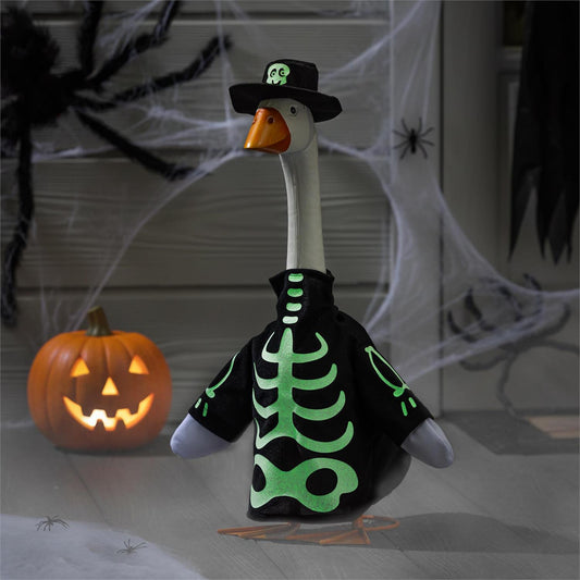 Porch Goose Outfit - Glow in the Dark Skeleton