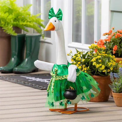 Porch Goose Outfit - St. Patrick's Day Dress