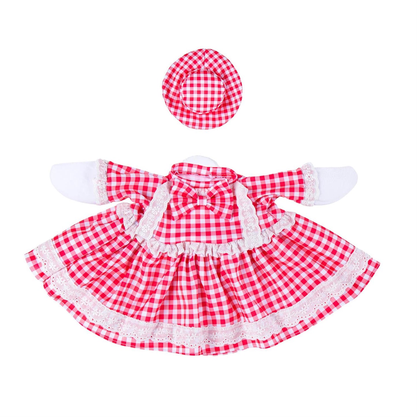 Porch Goose Outfit - Plaid Dress