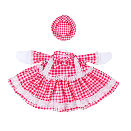 Porch Goose Outfit - Plaid Dress