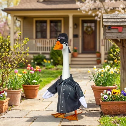 Porch Goose Outfit - Biker