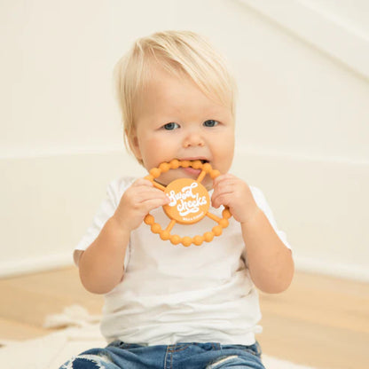 Sweet Cheeks Happy Teether