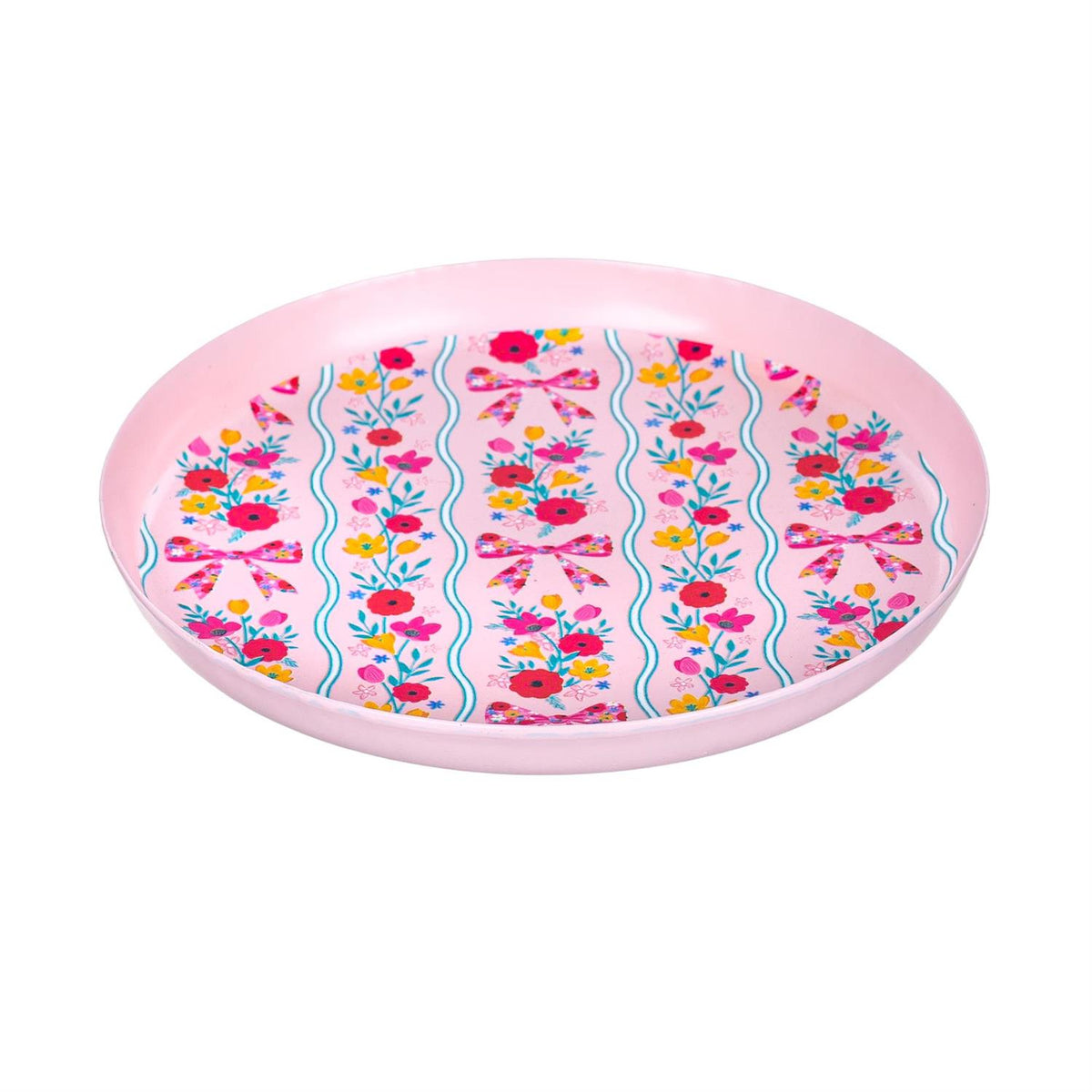 Bursting Blossoms Bows Trinket Dish