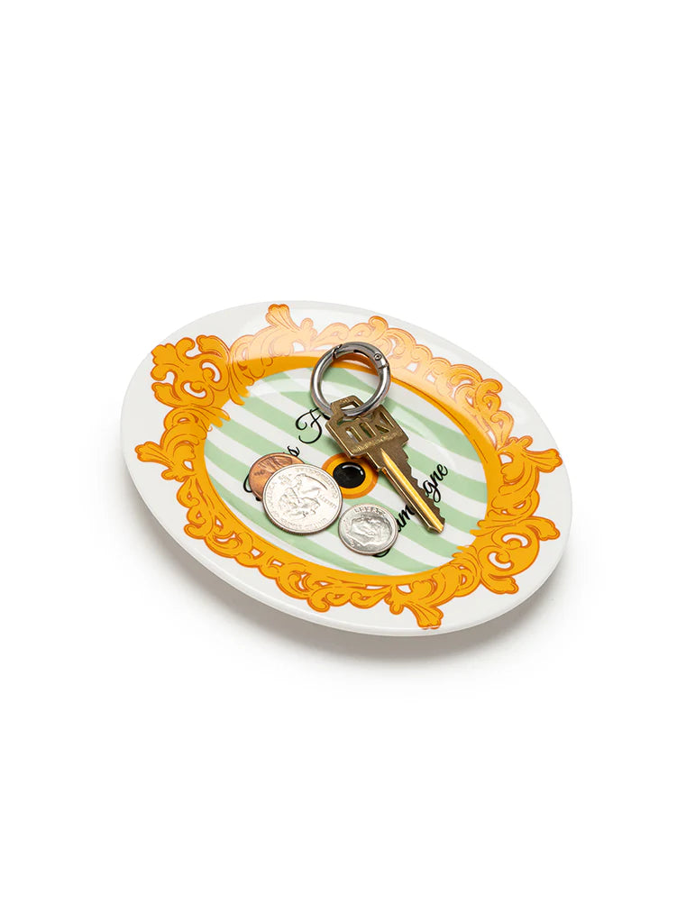 Press For Champagne Trinket Tray