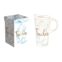 Ceramic Teacher Travel Cup & Gift Box, 17 oz.