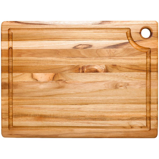 TeakHaus Carving Board w/Corner Hole
