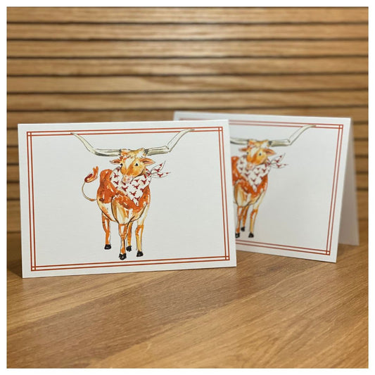 Texas Longhorns Note Card Set of 12