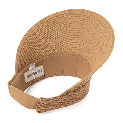 San Diego Hat Co. Monte Crocheted Visor