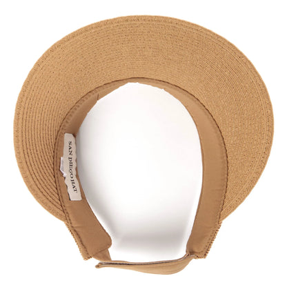 San Diego Hat Co. Monte Crocheted Visor