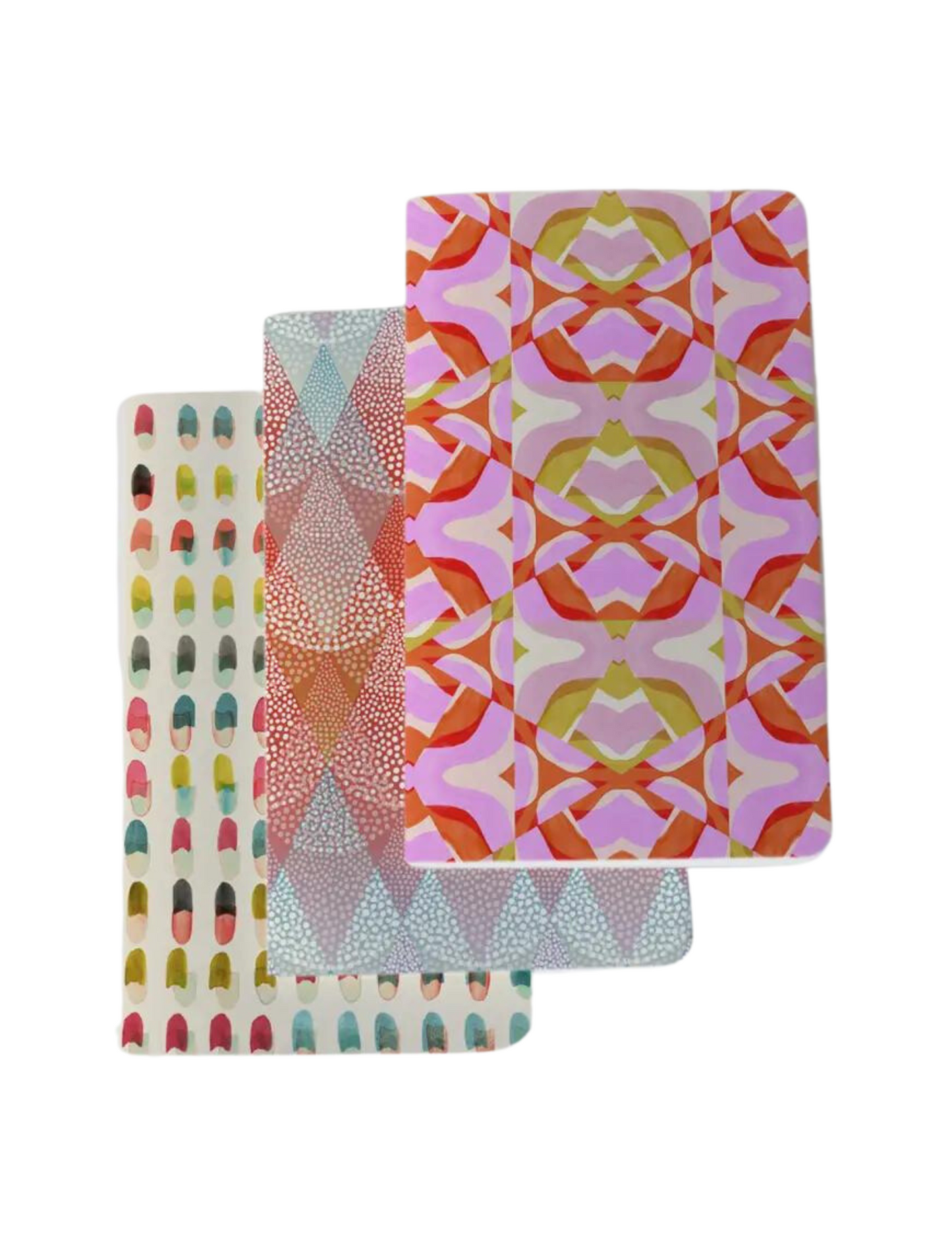 Denik Diana Kelley Pocket Journal Notebooks - 3pk