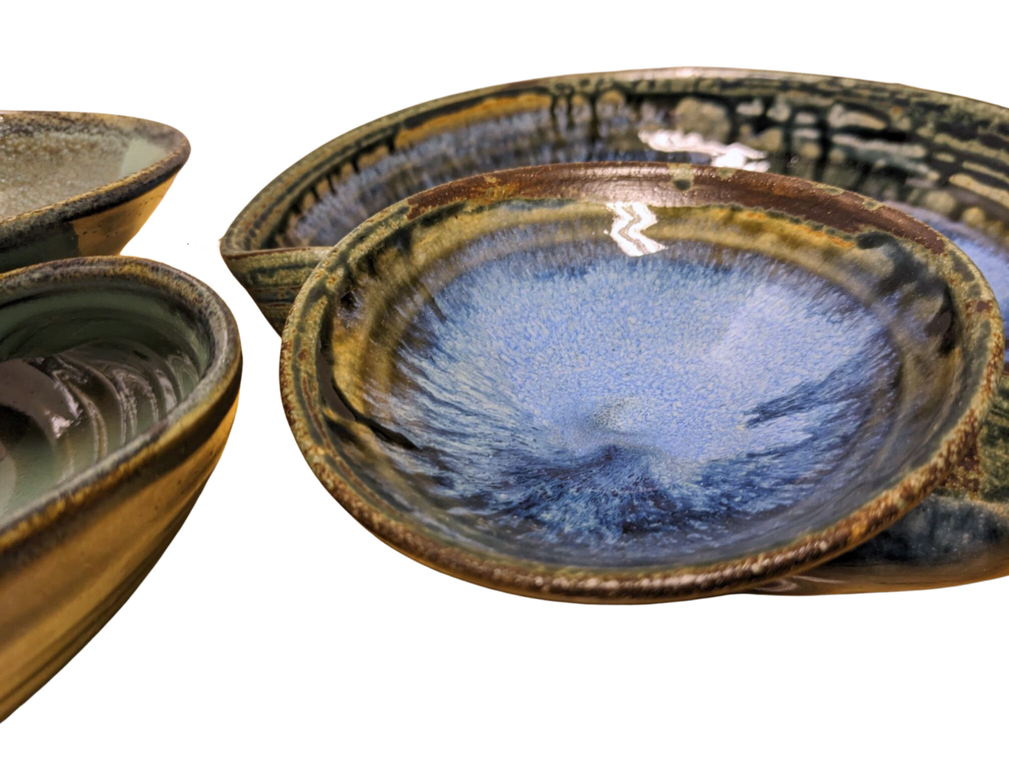 Holman Pottery Chip 'N Dip Bowl