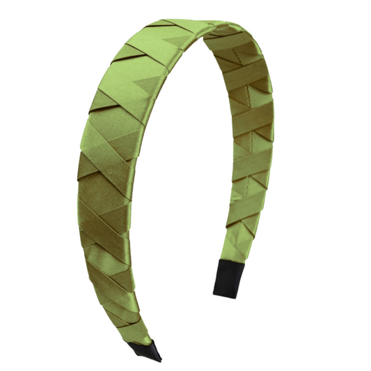 Sloane Olive Wrapped Headband