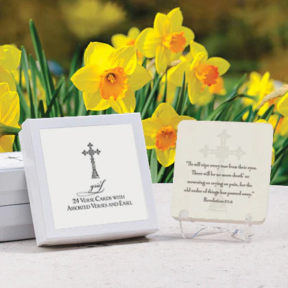 Assorted Verse Cards with Easel: Grief