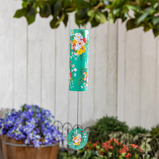What She Shed Floral Wind Chime