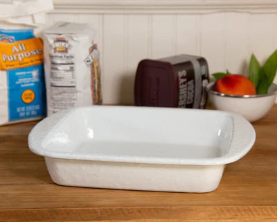 White Solid Brownie Pan