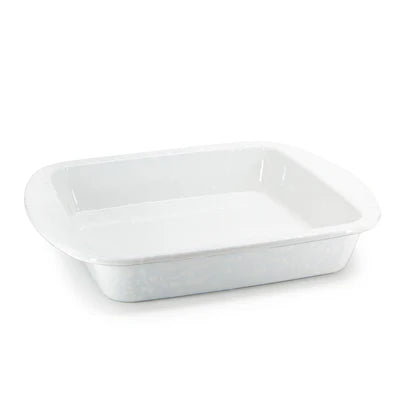 White Solid Brownie Pan