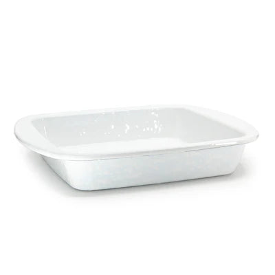 White Solid Brownie Pan