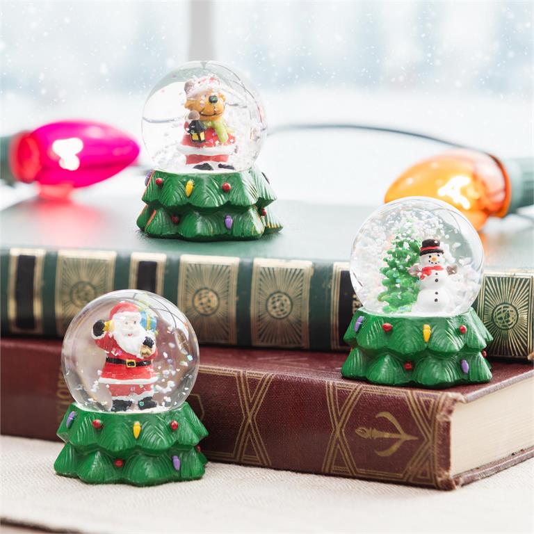 Mini Christmas Snow Globes