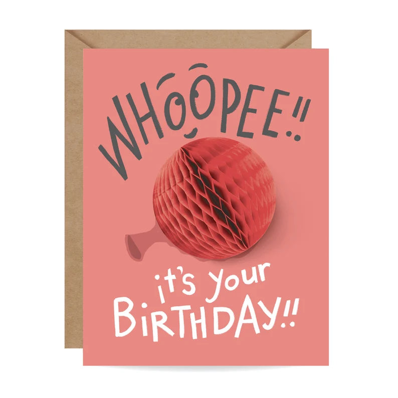 Pop-up Whoopee - Birthday Card