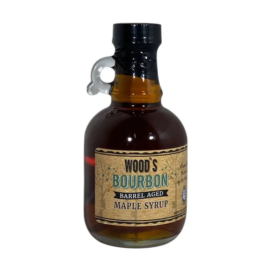 Wood's Bourbon Barrel Aged Maple Syrup