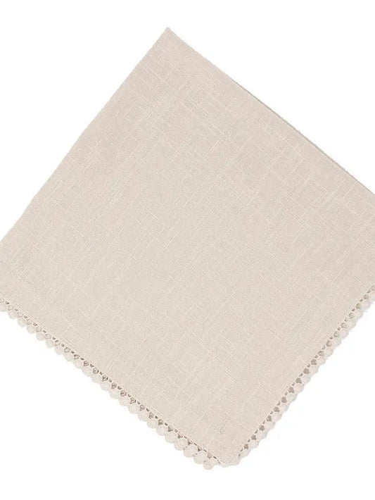 Lace Napkin S/4 Ivory