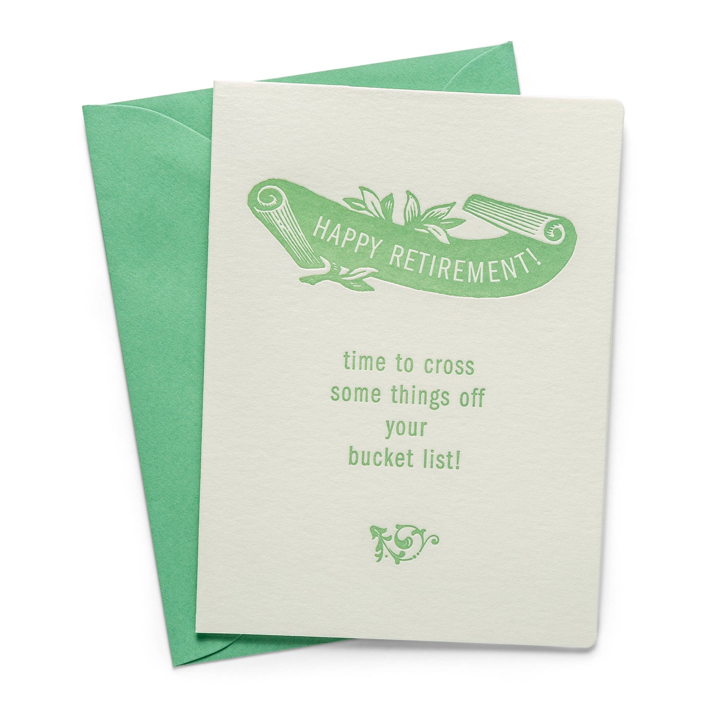 Bucket List Retirement Card