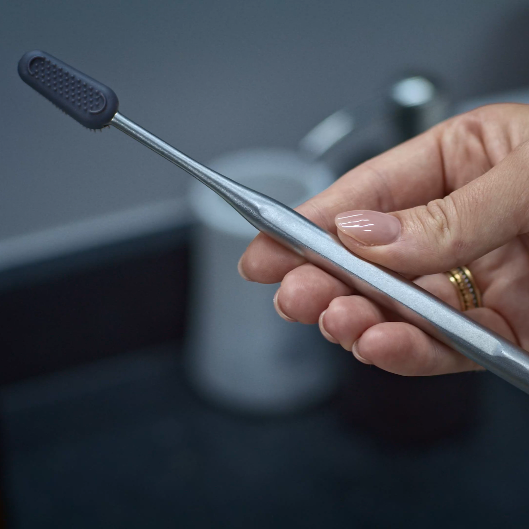 Stainless Steel Reusable Toothbrush - Light