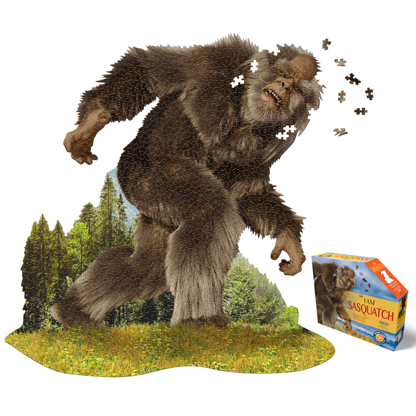 I am Sasquatch 1000 Piece Jigsaw Puzzle