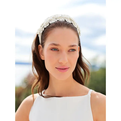 Ivory Flora Headband