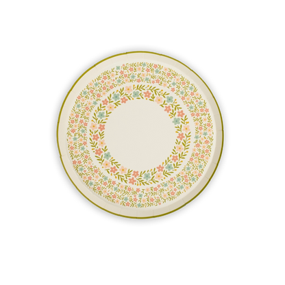Floral Meadow Dessert Plates