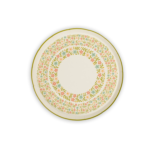 Floral Meadow Dessert Plates