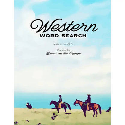 Western Word Search