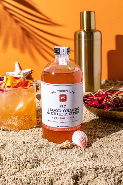 Blood Orange & Chili Pepper Cocktail Mixer