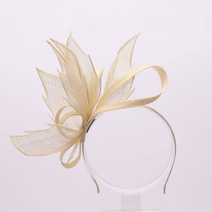 Sinamay Leaves with Loops Style Fascinator