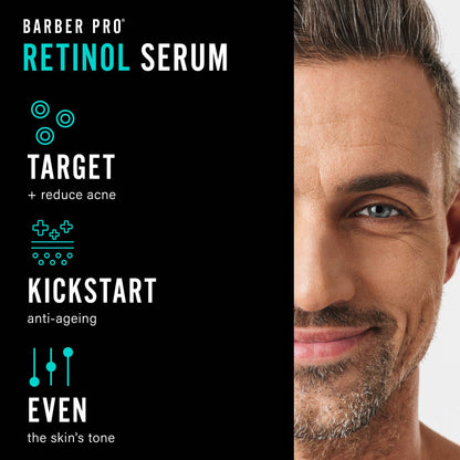 Barber Pro Vegan Retinol Face Serum