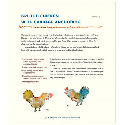 Jacques Pépin Poulets & Légumes