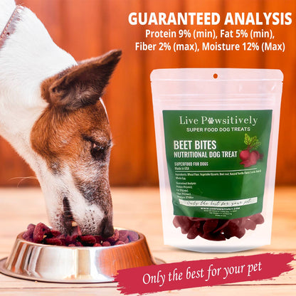 Beet Bites Nutritional Dog Treat/Made in USA