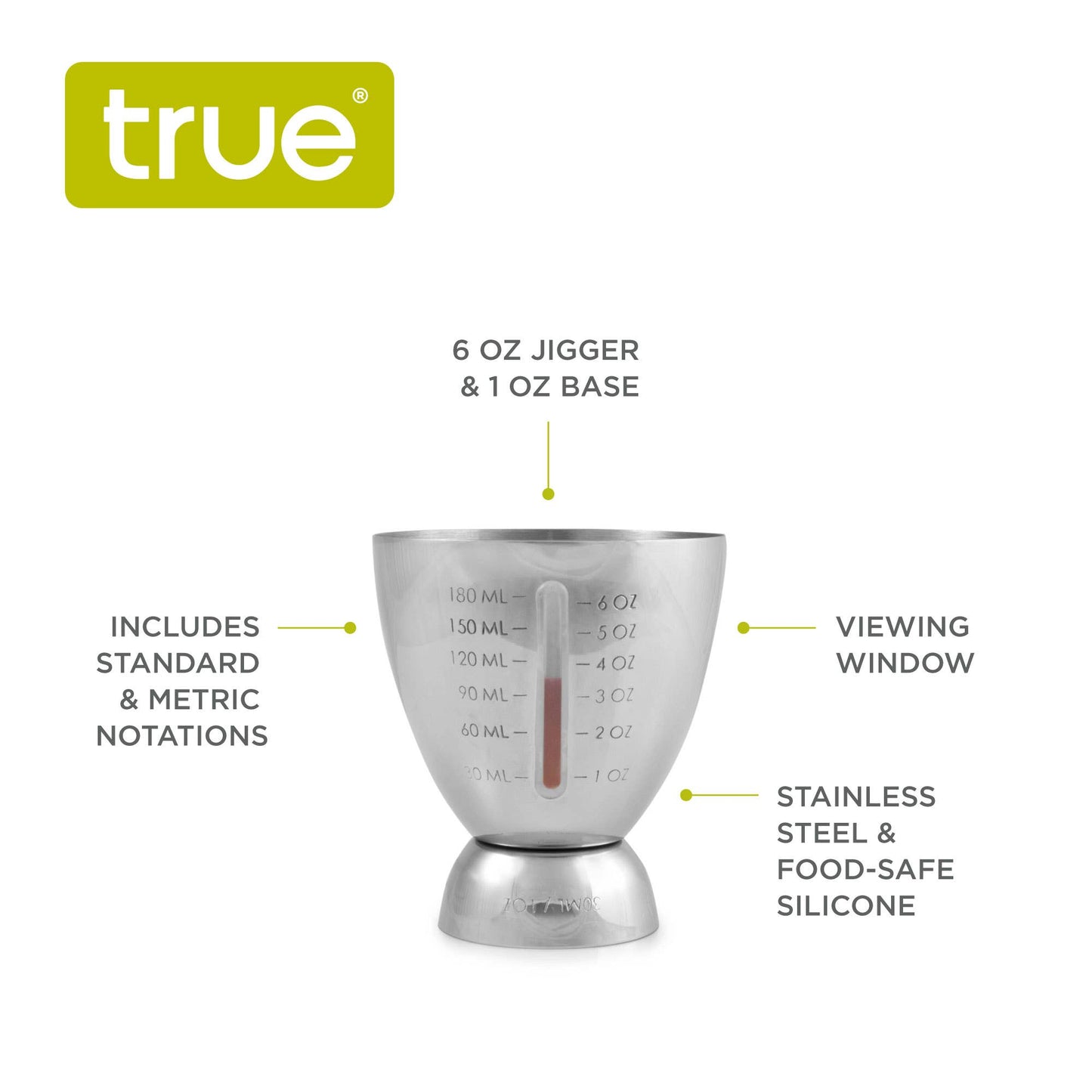 Vista™: Measured Double Jigger