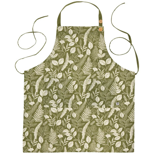 Fern & Frond Spruce Apron