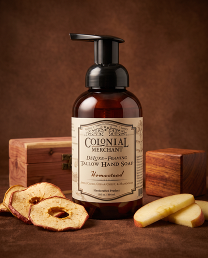 Homestead Tallow Foaming Hand Soap – Handmade 12 oz USA