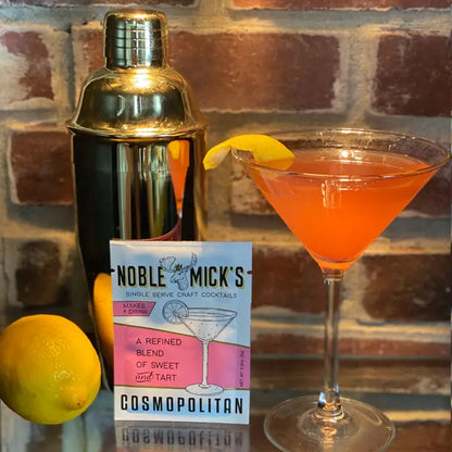 Noble Mick's Single Serve Craft Cocktail Mix - Cosmopolitan