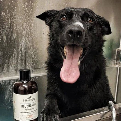 Argan & Amber Dog Shampoo + Conditioner
