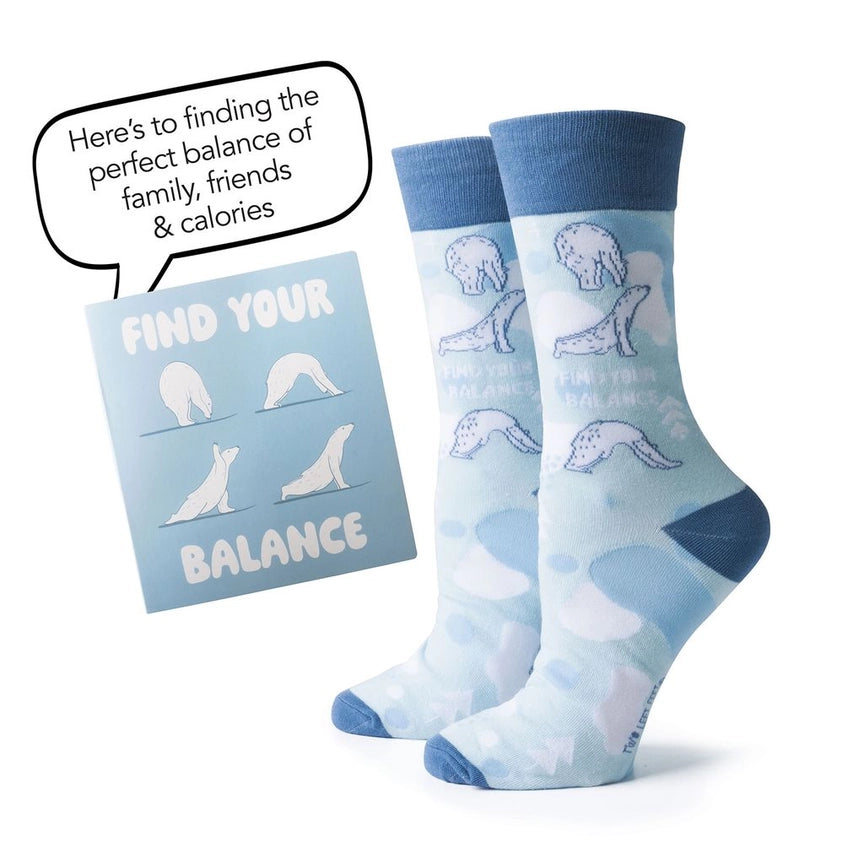 Gift Card and Sock Set by Two Left Feet