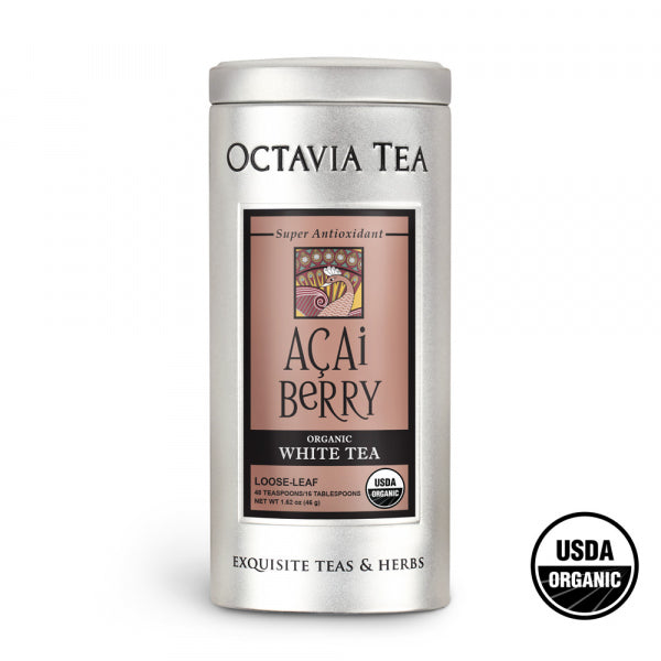 Acai Berry Octavia Herbal Organic White Tea