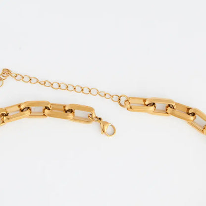 Chunky Oval Chain Necklace