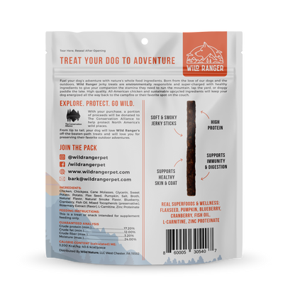 Wild Ranger Chicken Jerky Dog Treats